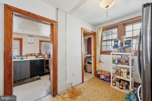 a view of a storage & utility room