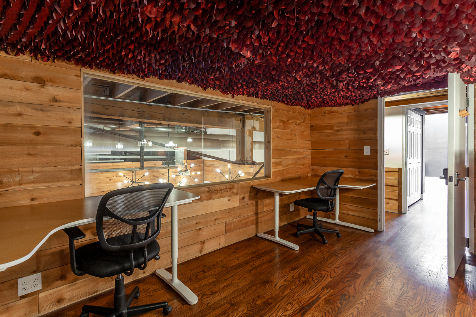 2425 West 14th Street Chicago, IL 60608 - Photo 18 of 27 a room with chairs and wooden floor