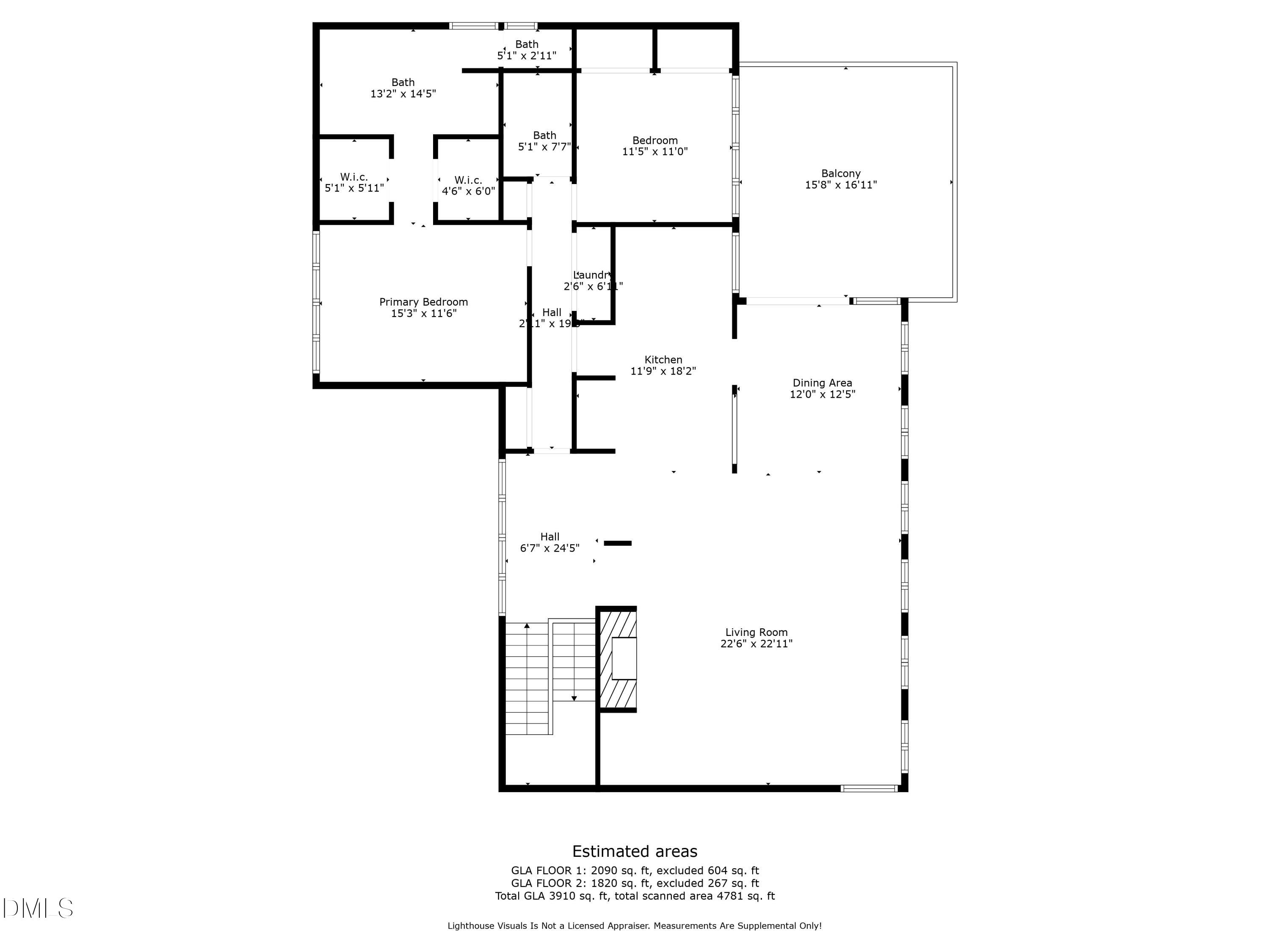 154 Hoyle Lane Henderson, NC 27537 - Photo 49 of 51 1-Floorplan_2