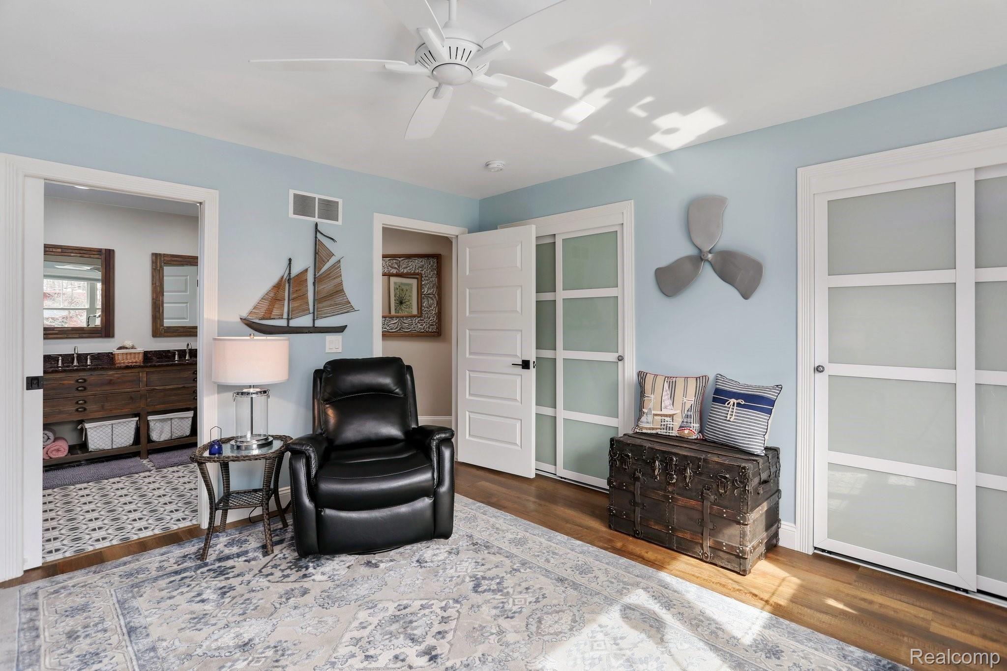 4485 Cordley Lake Road Pinckney, MI 48169 - Photo 27 of 35 Second bedroom with 2 large closets that connect and private entrance to second floor bath