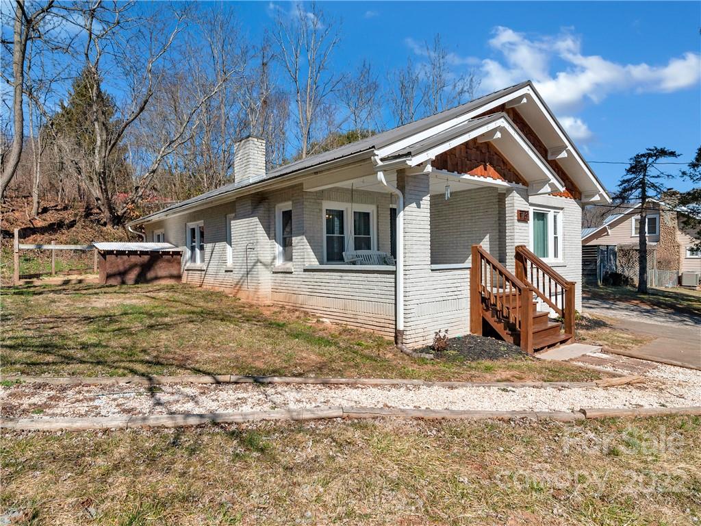 1739 Old Clyde Road Clyde, NC 28721 - Photo 2 of 24 a view of backyard of the house