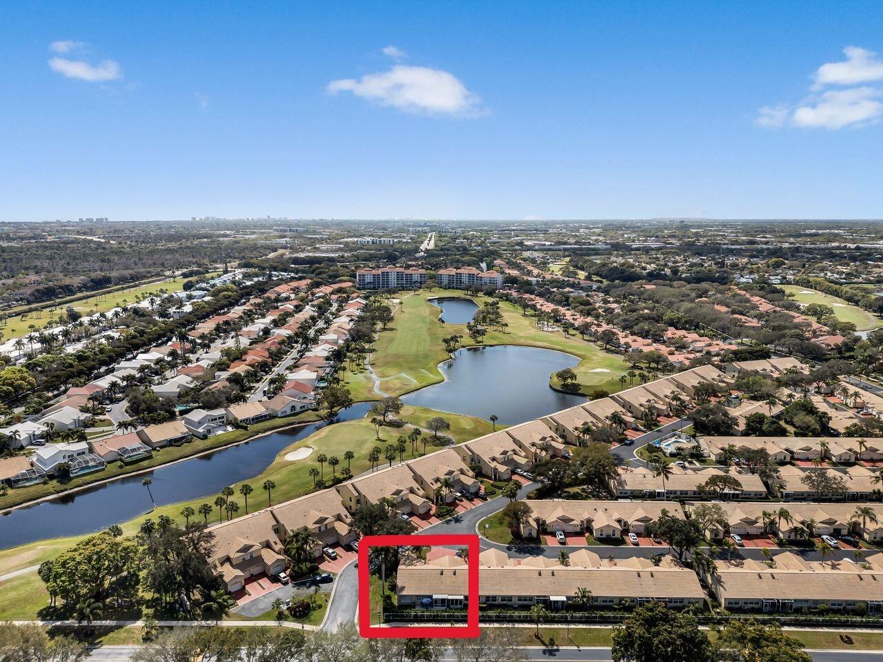 17215 Boca Club Boulevard, Unit 1 Boca Raton, FL 33487 - Photo 43 of 46 Aerial