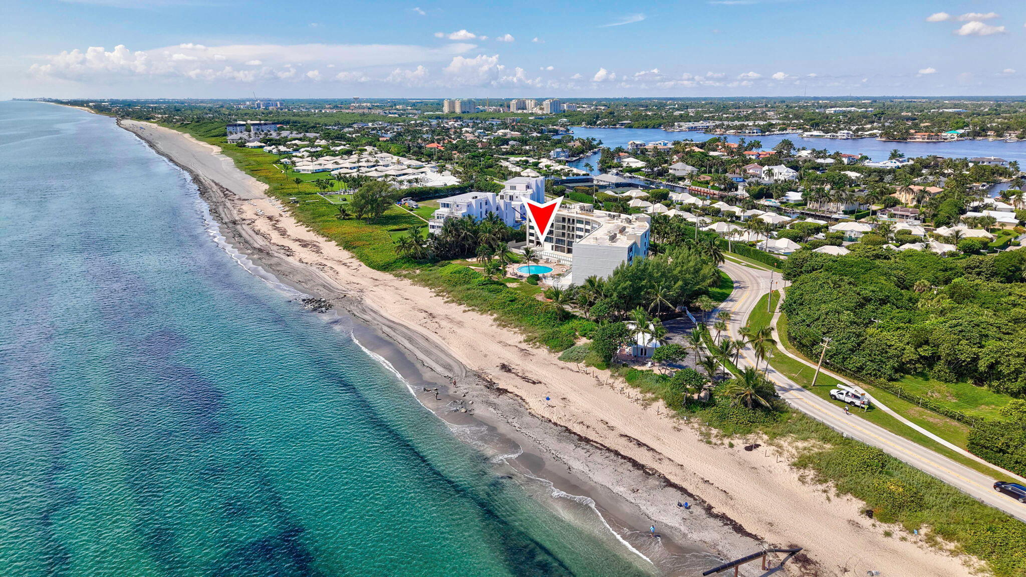 6885 North Ocean Boulevard, Unit 1010 Ocean Ridge, FL 33435 - Photo 45 of 57 Aerial