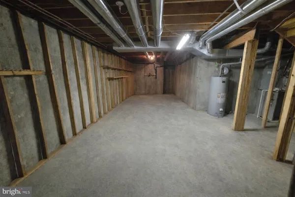 a view of hallway with stairs