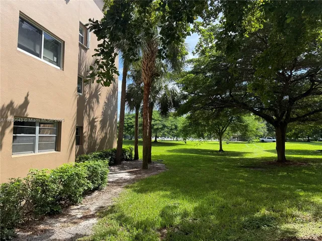 a outdoor view with a sitting space