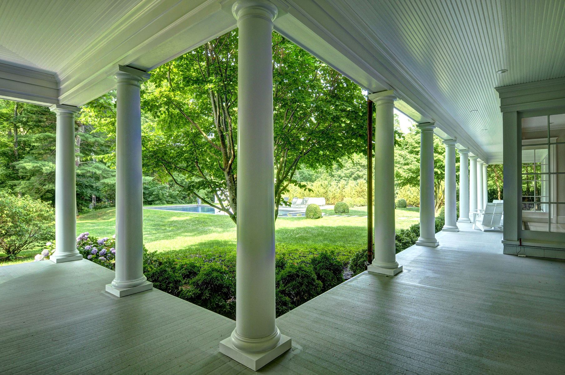11 Jones Cove Road East Hampton, NY 11937 - Photo 23 of 25 a view of backyard with green space