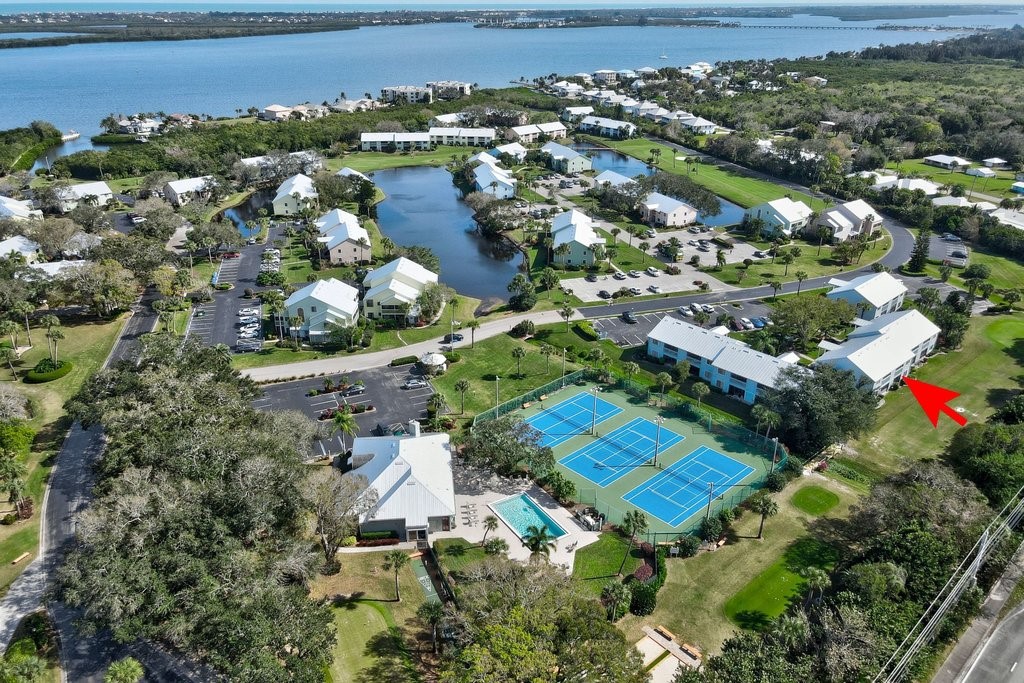 9637 Riverside Drive, Unit 3 Sebastian, FL 32958 - Photo 23 of 36 an aerial view of multiple house