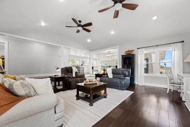 a view of a green field