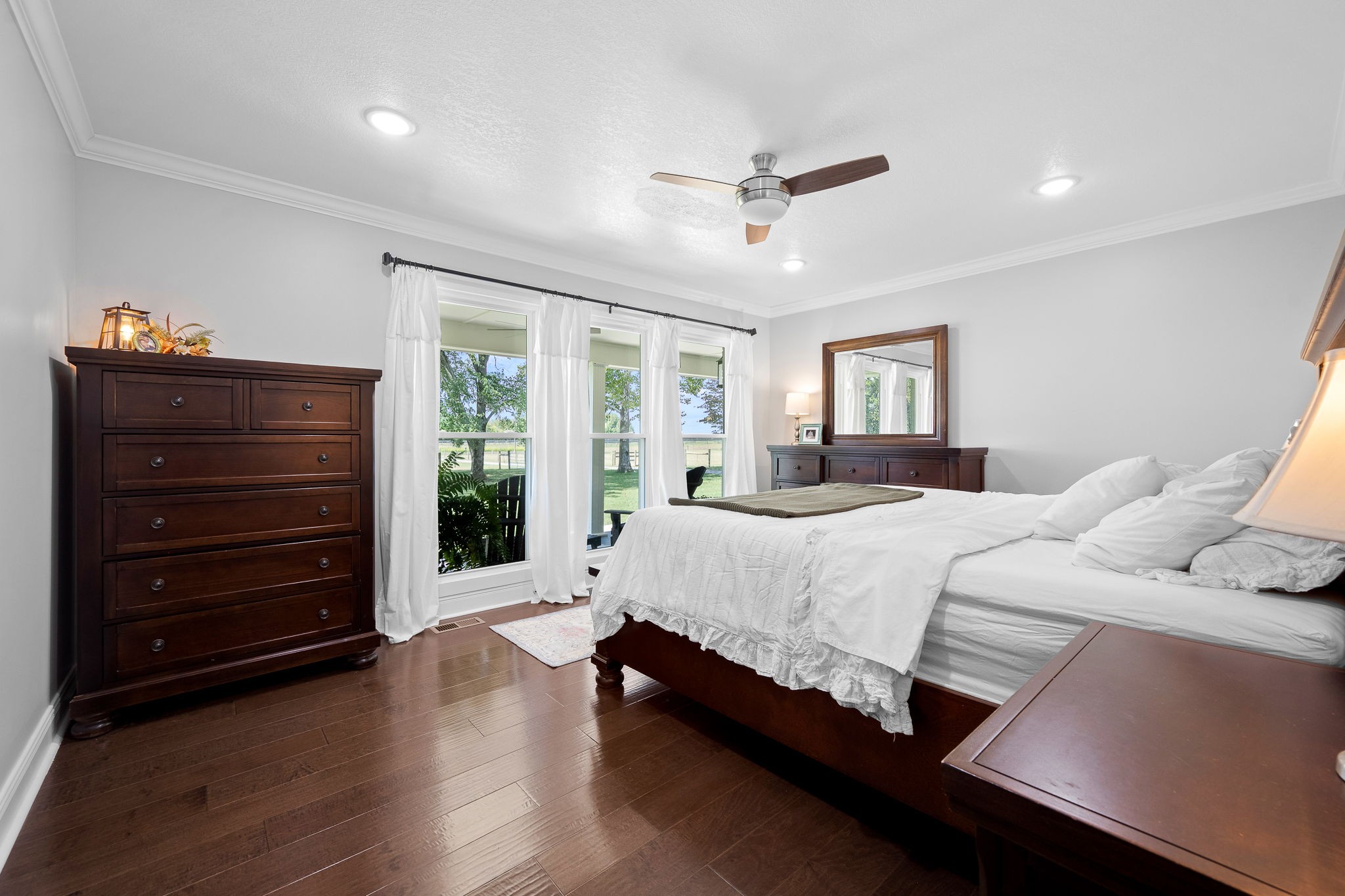 176 Terry Dunavan Road Elora, TN 37328 - Photo 51 of 85 a bedroom with a bed and wooden floor