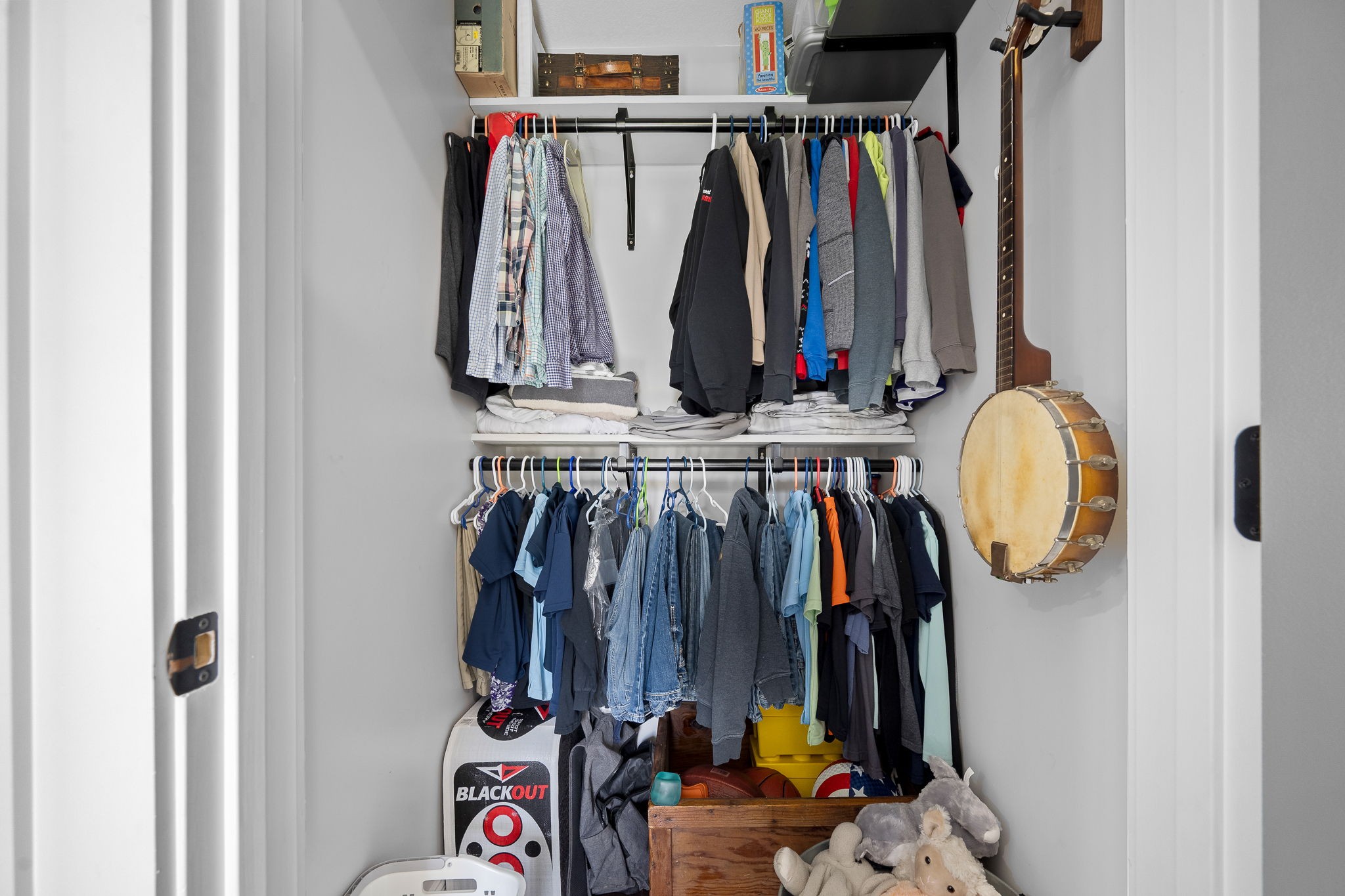 176 Terry Dunavan Road Elora, TN 37328 - Photo 62 of 85 a view of walk in closet with clothes
