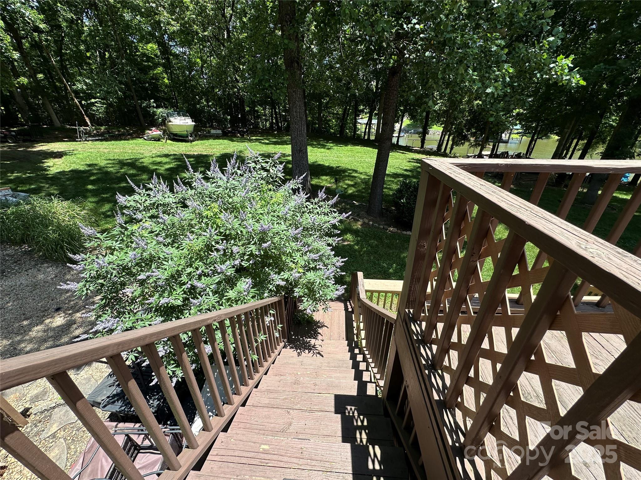 1590 Springpoint Road, Unit B Rock Hill, SC 29732 - Photo 35 of 39 a view of yard from deck having patio