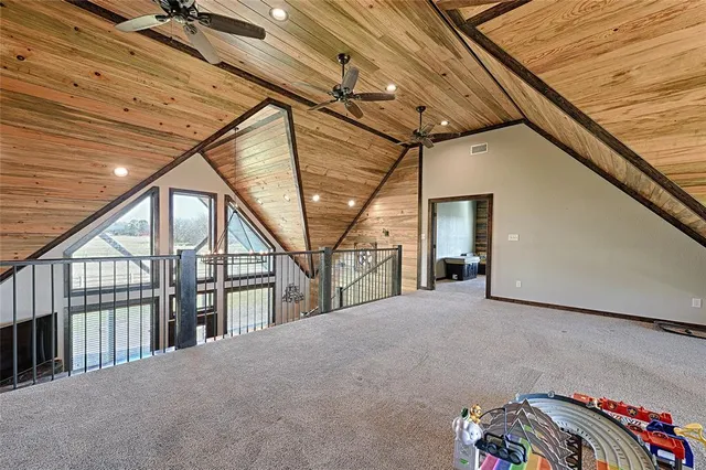 a view of a house with a balcony
