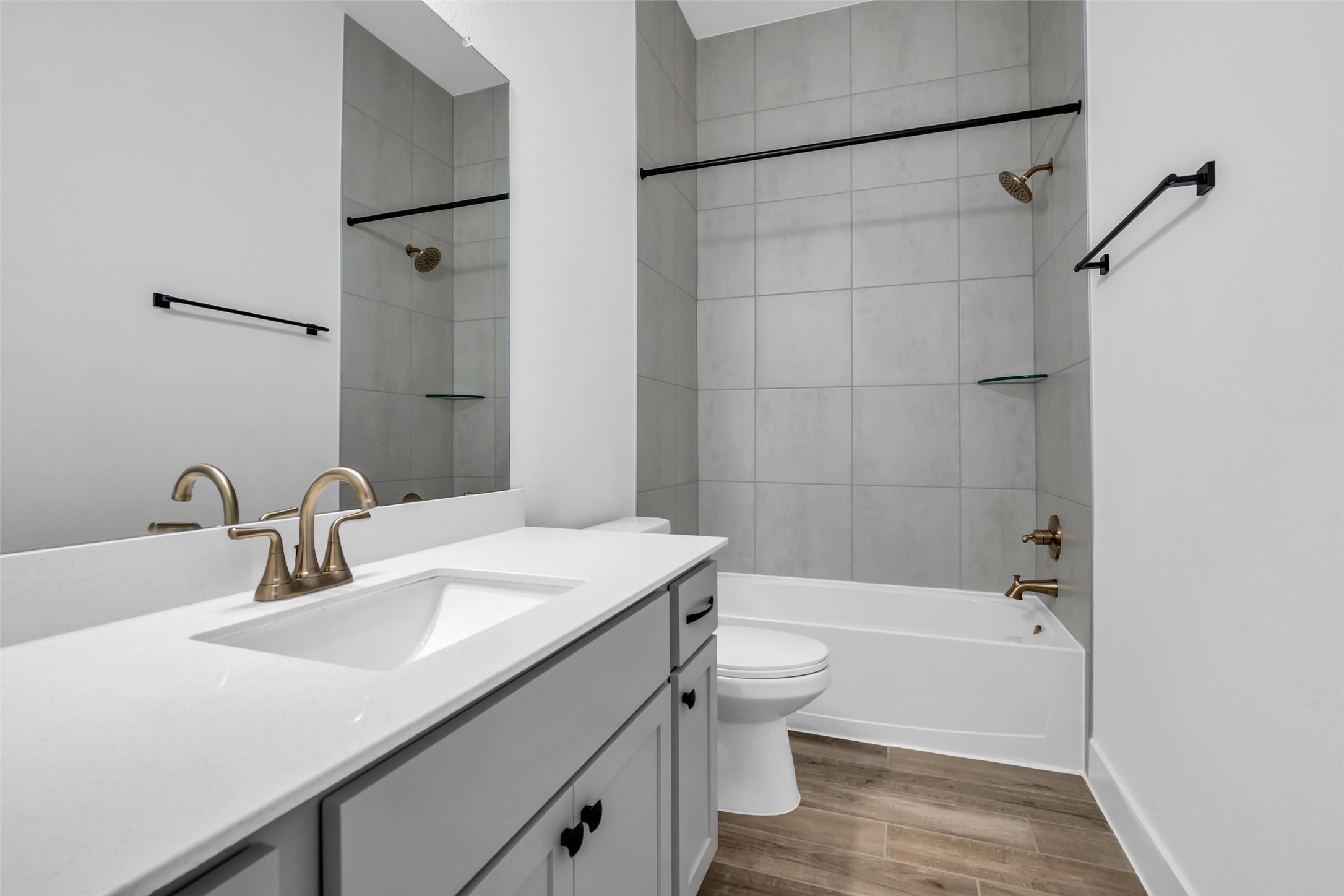 143 Afton June Drive Rosenberg, TX 77471 - Photo 23 of 25 a bathroom with a sink toilet tub and shower