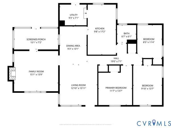 $305,000 | 408 Wesley Street, Ashland, VA 23005
