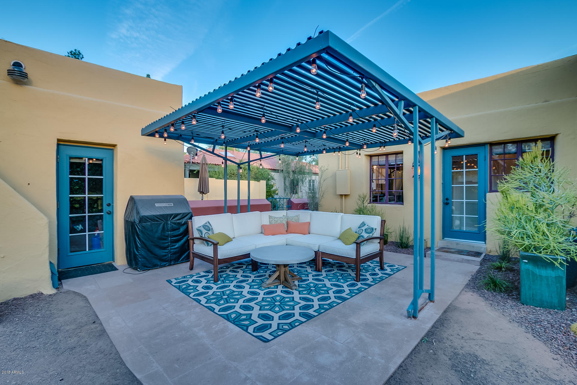 314 West Coronado Road Phoenix, AZ 85003 - Photo 24 of 40 Back Patio BBQ Area