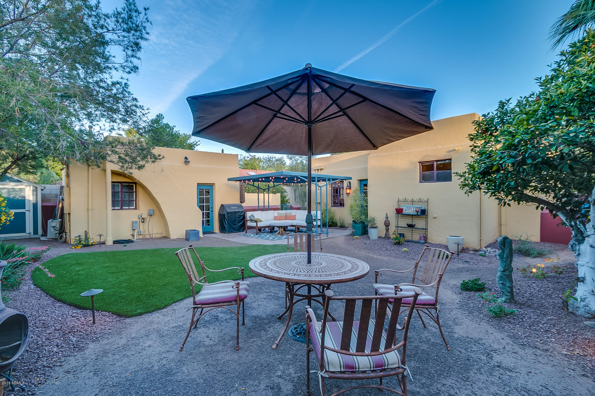 314 West Coronado Road Phoenix, AZ 85003 - Photo 26 of 40 Backyard view of homes