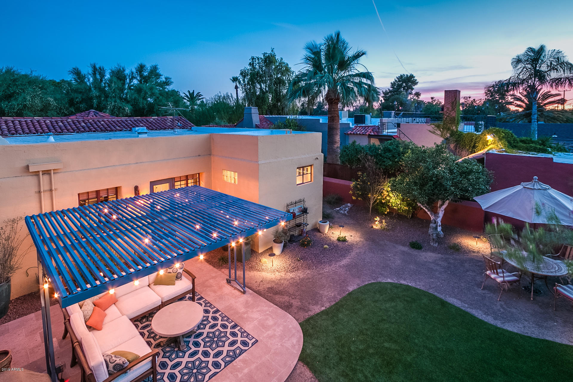 314 West Coronado Road Phoenix, AZ 85003 - Photo 36 of 40 Back View from Deck