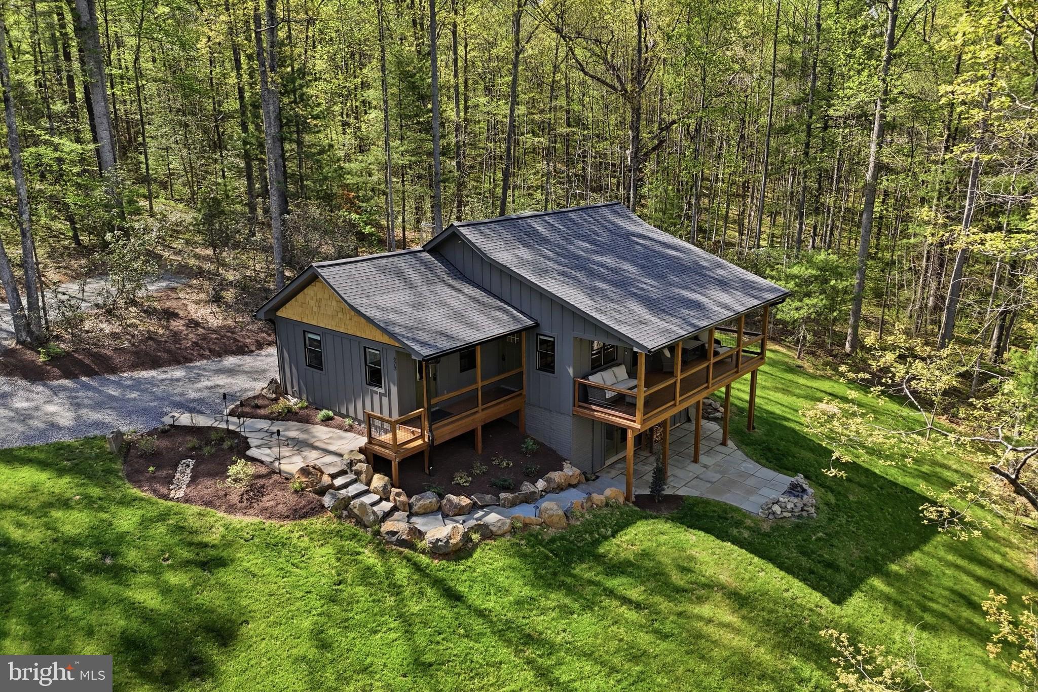677 Weaver Hollow Road Banco, VA 22711 - Photo 2 of 34 Newly finished woodland retreat