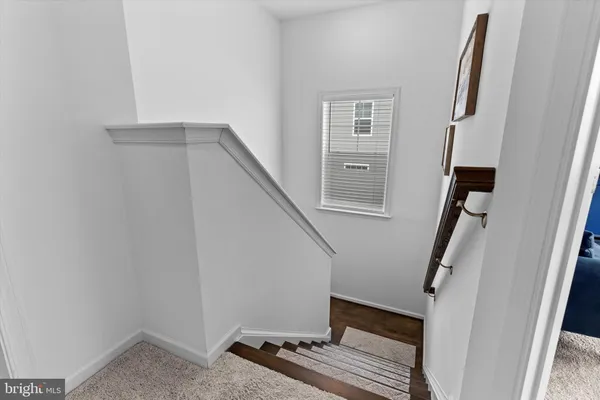a view of entryway with stairs