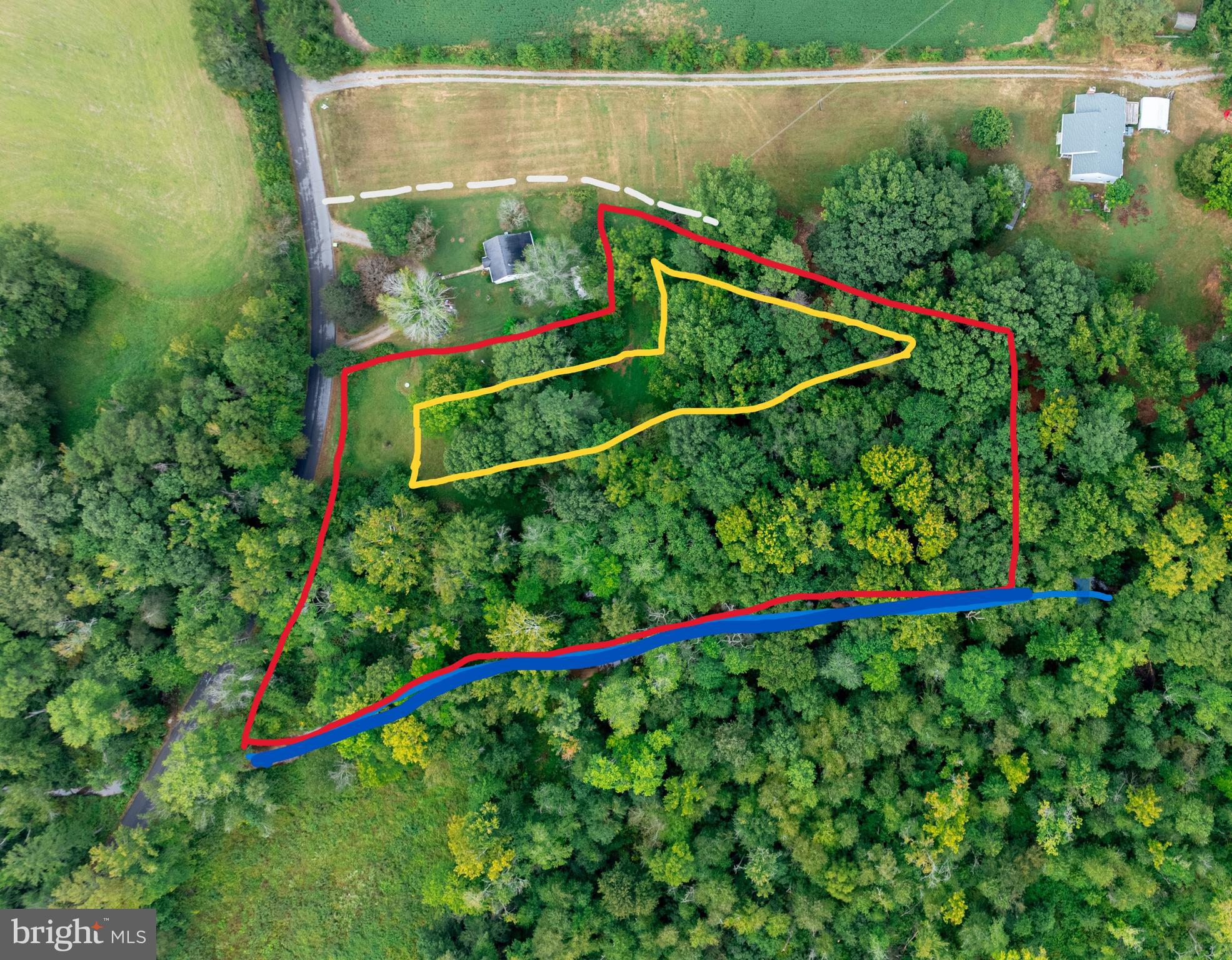 16300 Pleasant Mill Road Montpelier, VA 23192 - Photo 6 of 27 Yellow area is PRIME Building site
