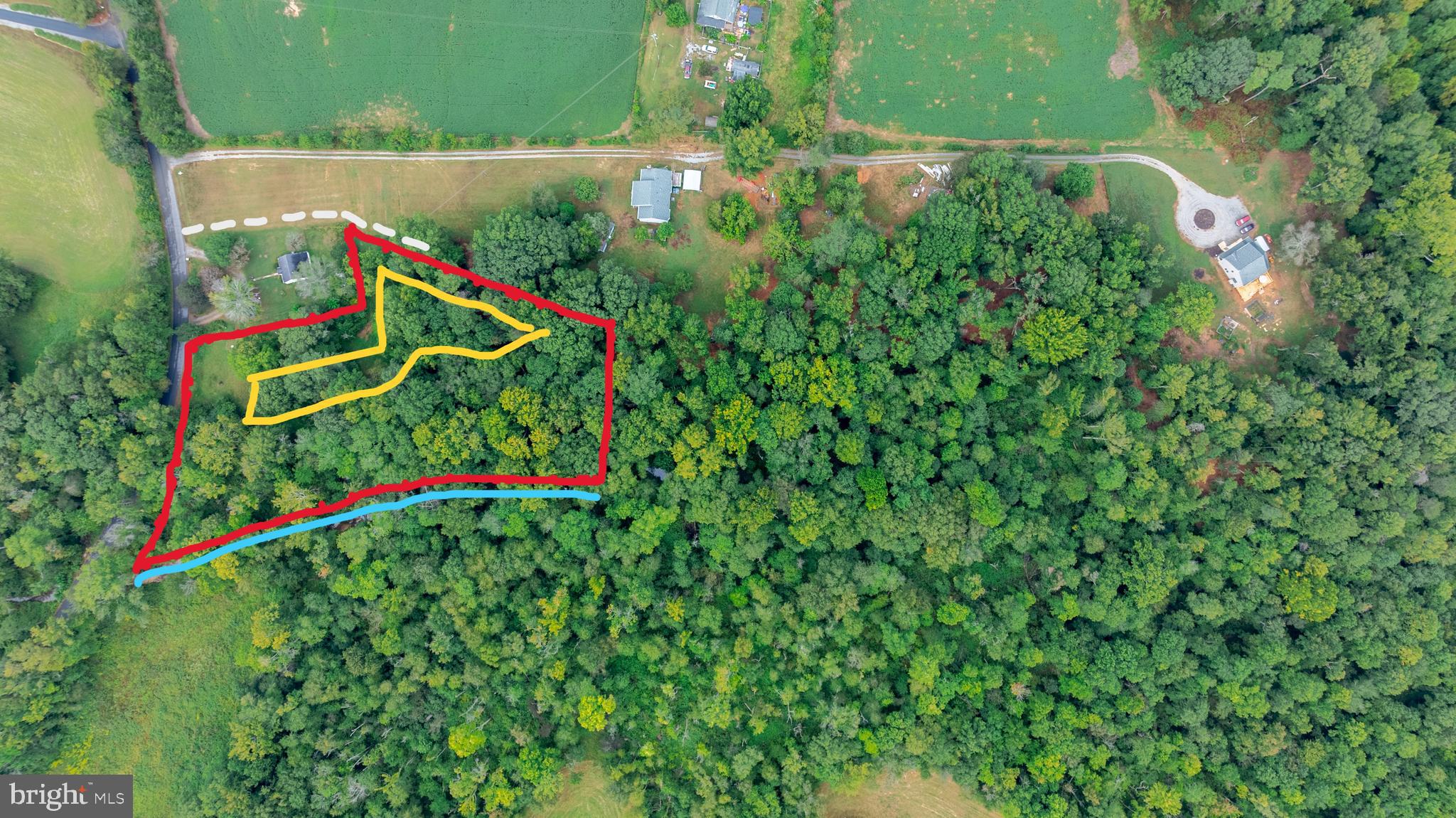 16300 Pleasant Mill Road Montpelier, VA 23192 - Photo 8 of 27 Yellow area is PRIME Building site