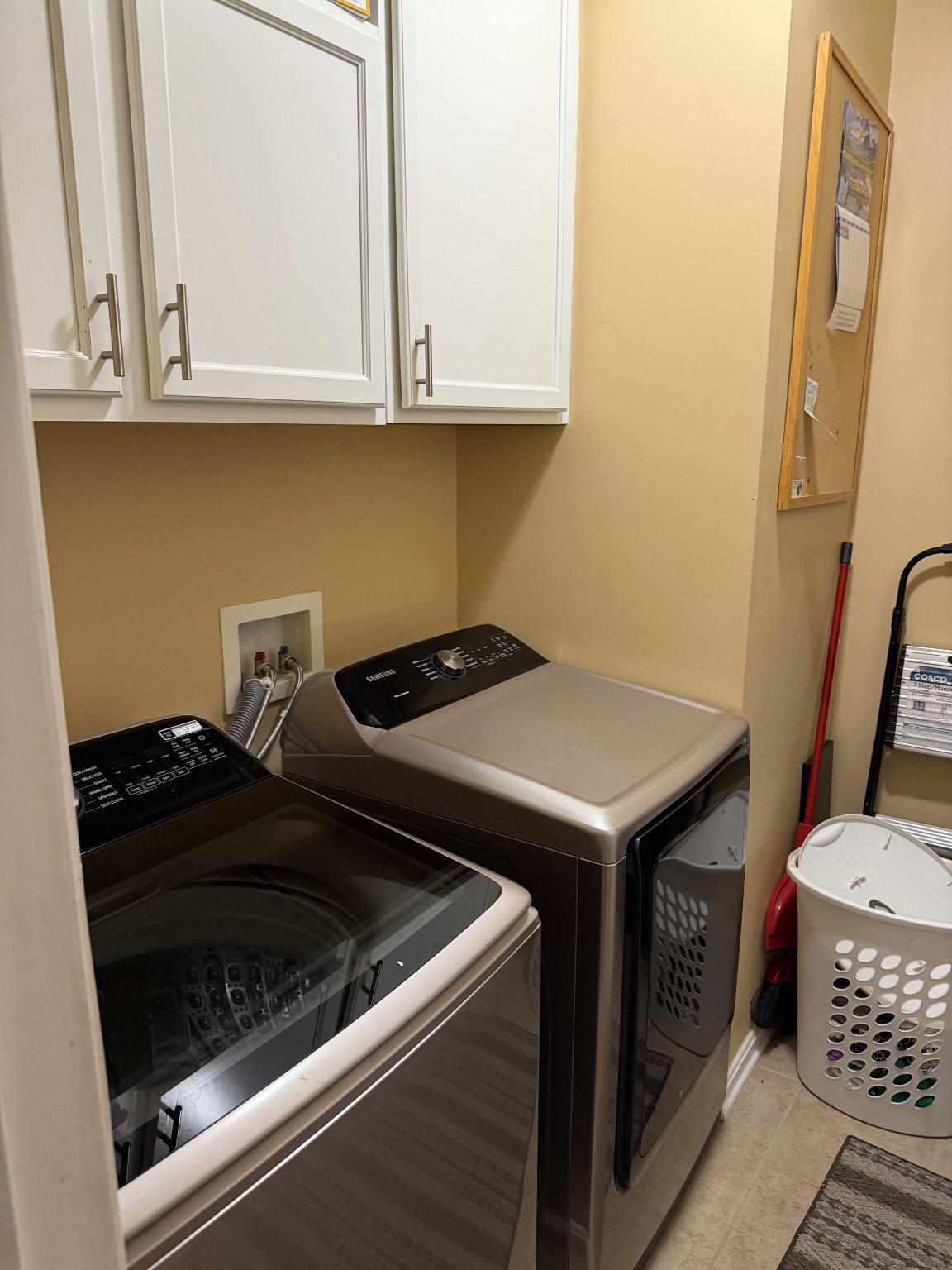 14108 Jones Bridge Road Upper Marlboro, MD 20774 - Photo 16 of 36 Laundry space with sleek appliances.