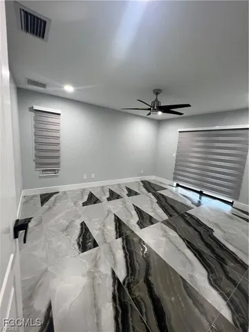 a view of a kitchen counter space