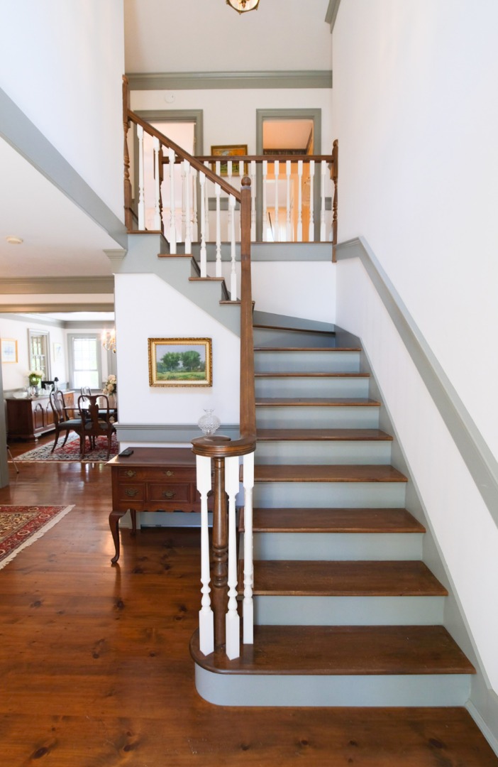 8 Sesapana Road Nantucket, MA 02554 - Photo 14 of 30 Front stairway to second floor
