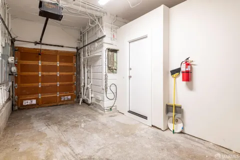 a view of a storage & utility room