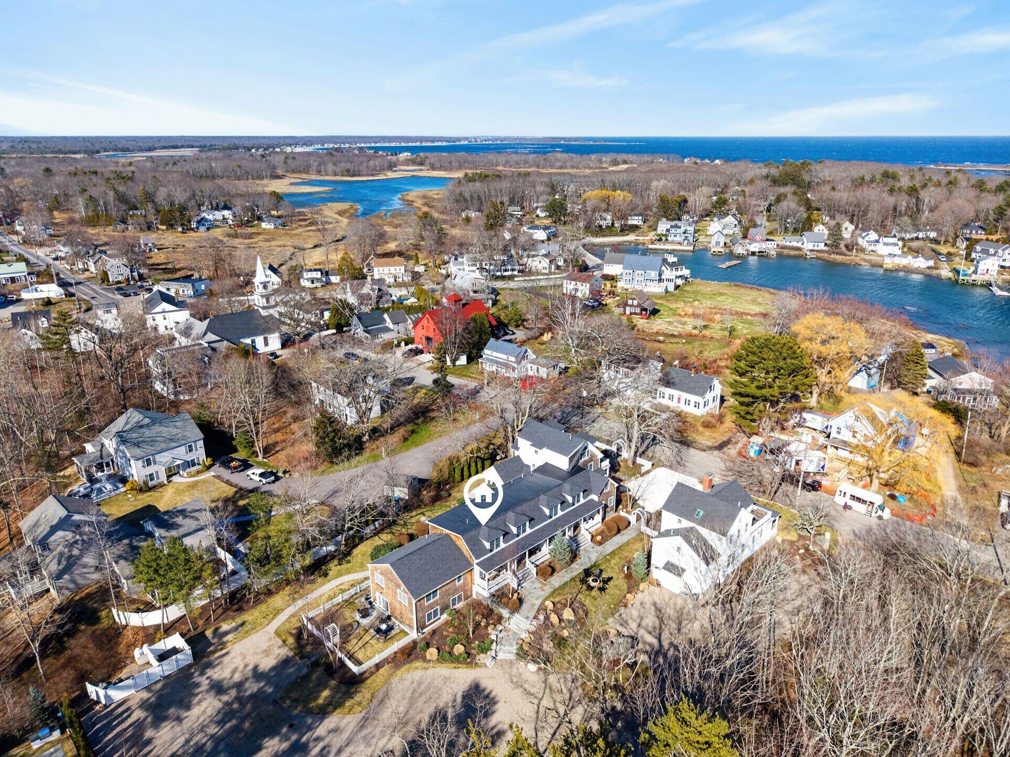 15 Langsford Road, Unit 8 Kennebunkport, ME 04046 - Photo 22 of 36 Aerial looking northeast