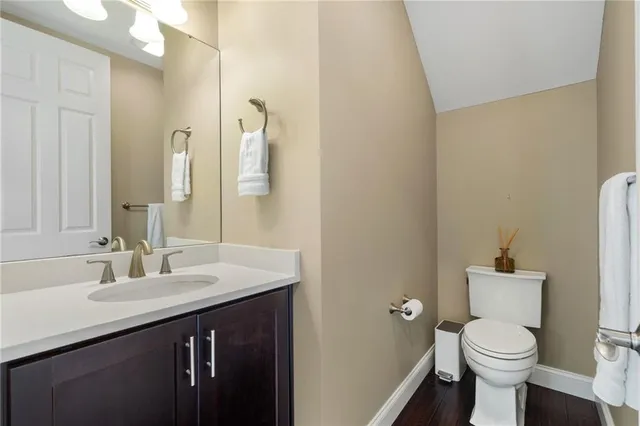 a bathroom with a sink and a toilet