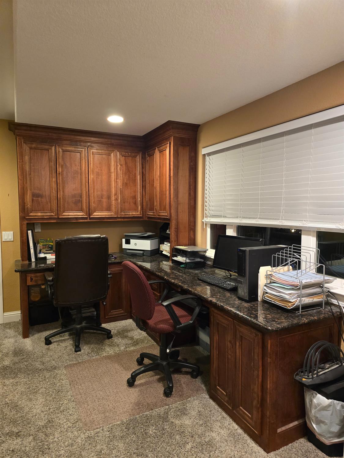 3388 Sudbury Road Cameron Park, CA 95682 - Photo 31 of 55 a view of a workspace with furniture and a window