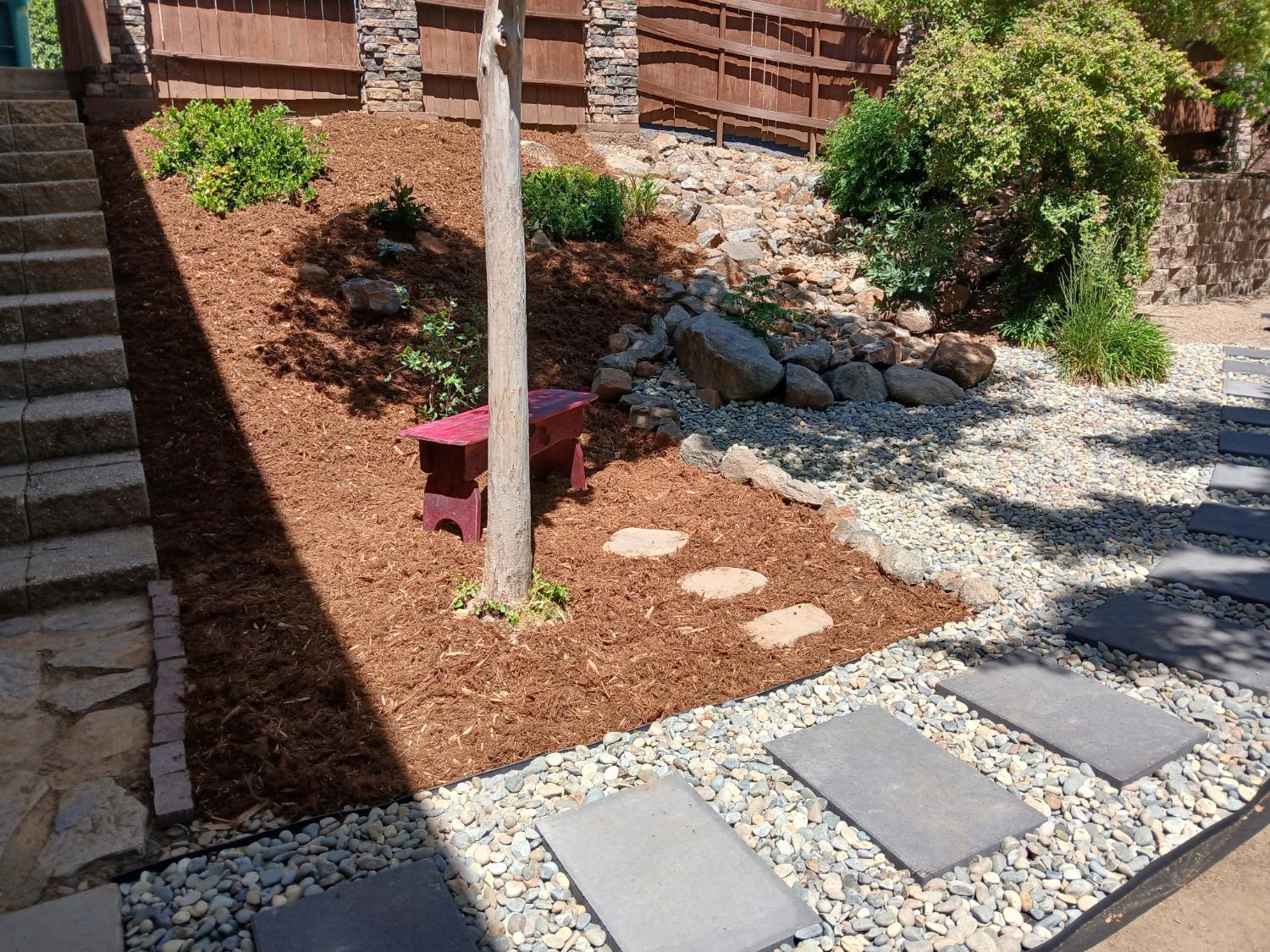 3388 Sudbury Road Cameron Park, CA 95682 - Photo 39 of 55 a view of a pathway both side of the house