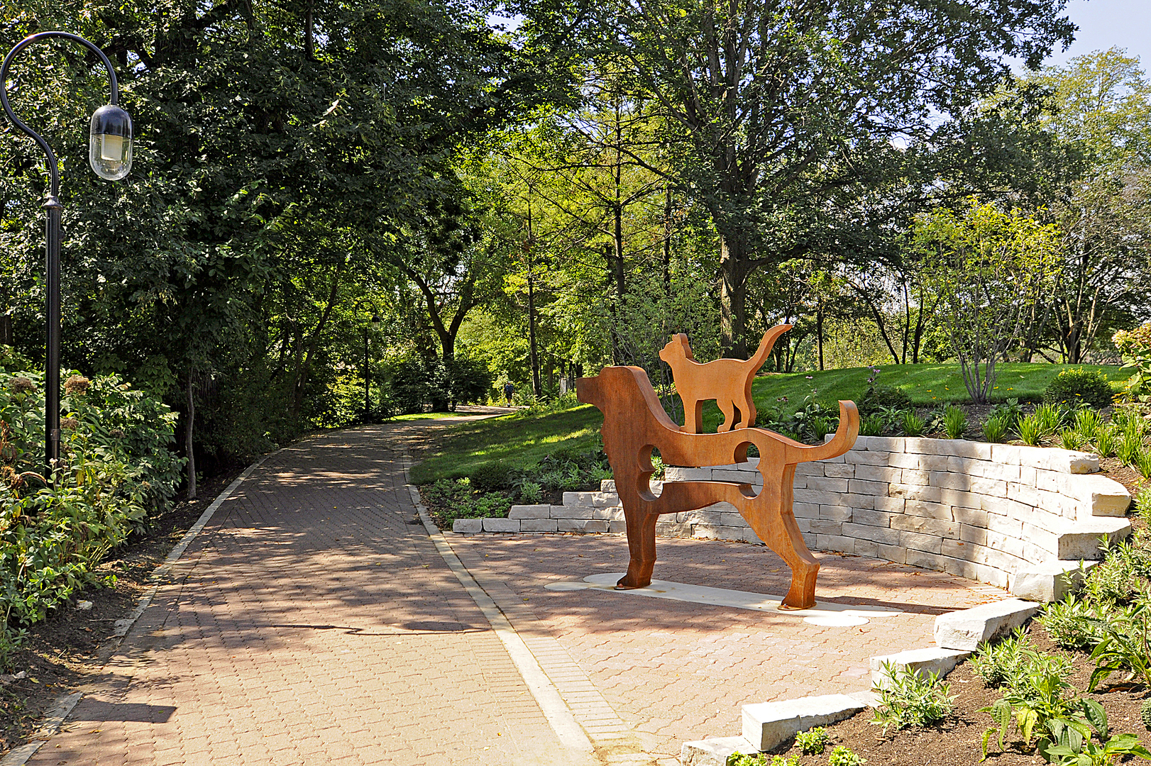 320 North Wright Street Naperville, IL 60540 - Photo 26 of 27 a view of outdoor space with seating