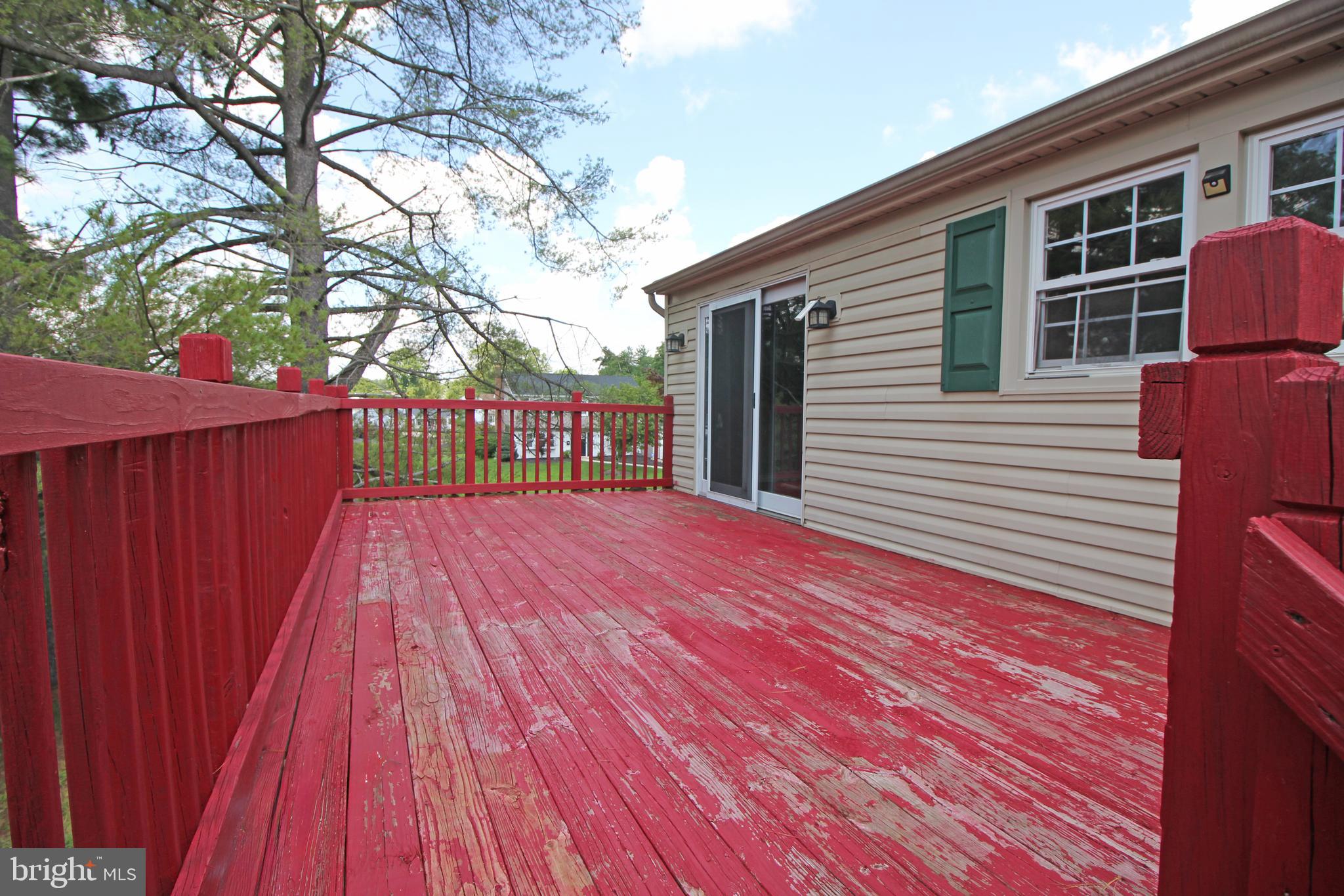2 Twig Lane Willingboro, NJ 08046 - Photo 29 of 32 a balcony with wooden floor and trees