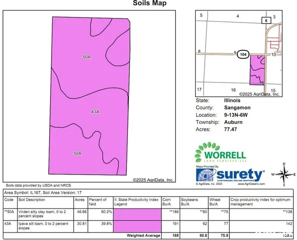 104 Highway Auburn Il 62615, Auburn, IL 62615