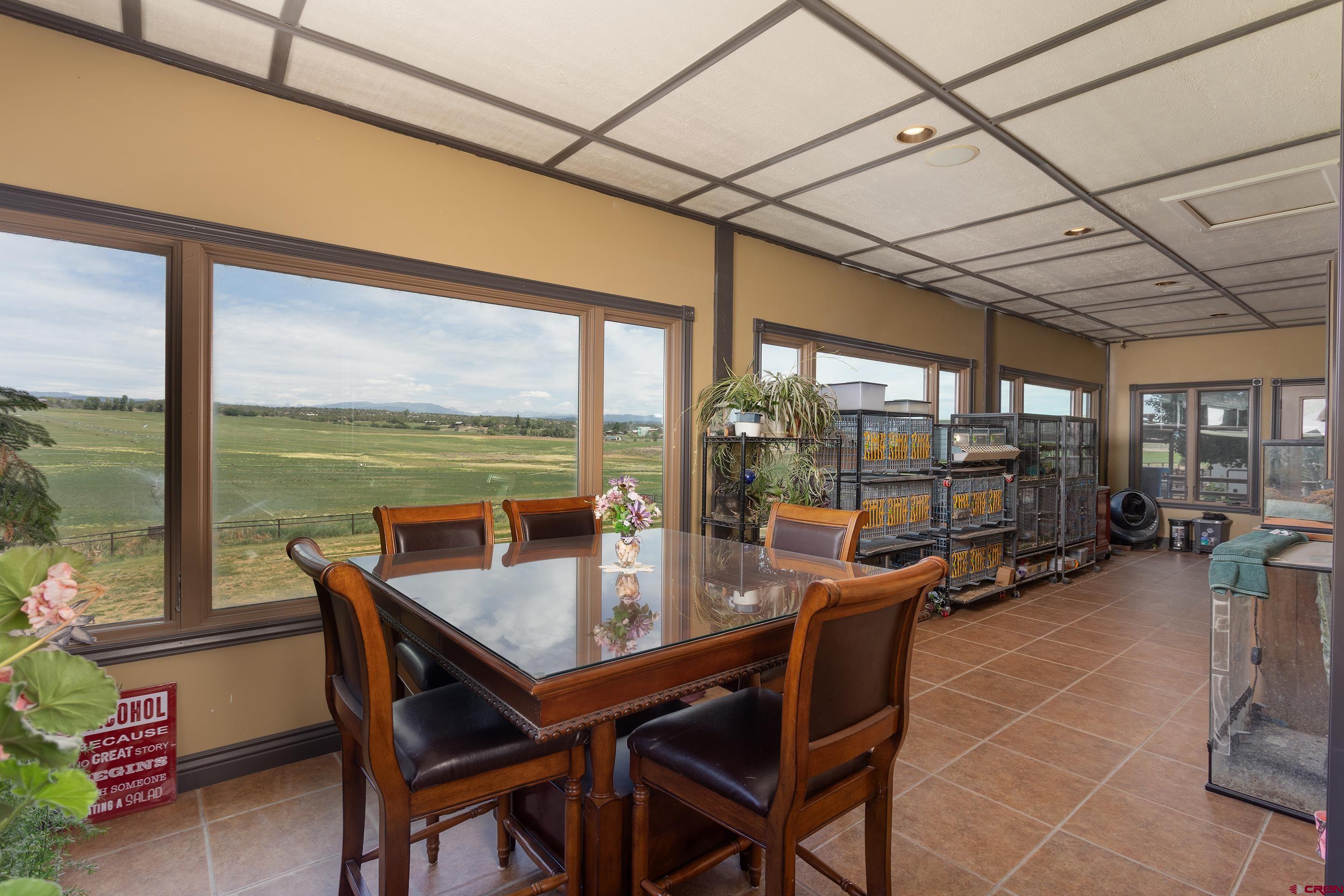 1747 County Road 514 Ignacio, CO 81137 - Photo 12 of 35 a outdoor dining space with furniture and garden view