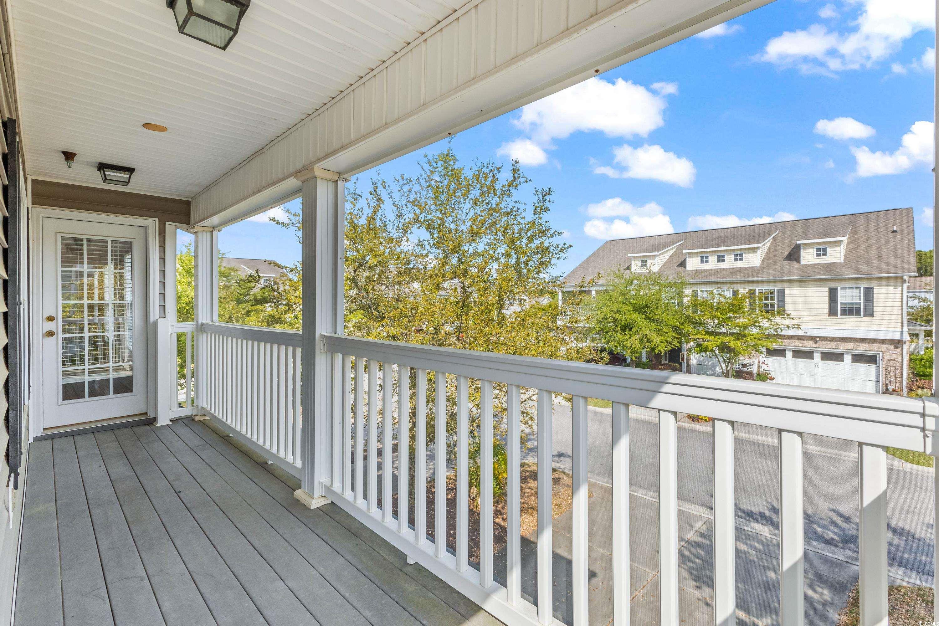 400 Black Smith Lane, Unit A Myrtle Beach, SC 29579 - Photo 20 of 35 Wooden deck featuring a residential view