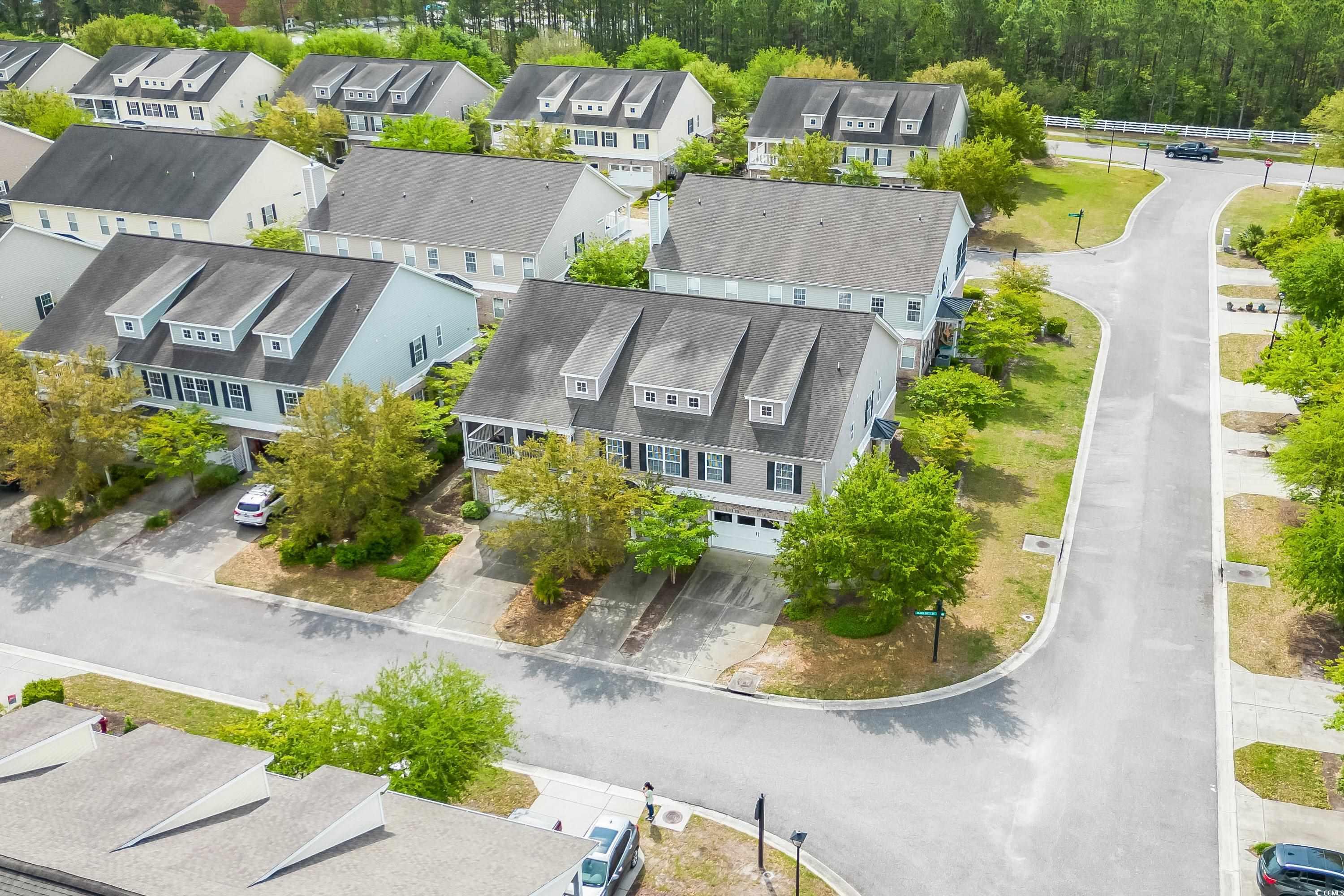 400 Black Smith Lane, Unit A Myrtle Beach, SC 29579 - Photo 32 of 35 Aerial perspective of suburban area