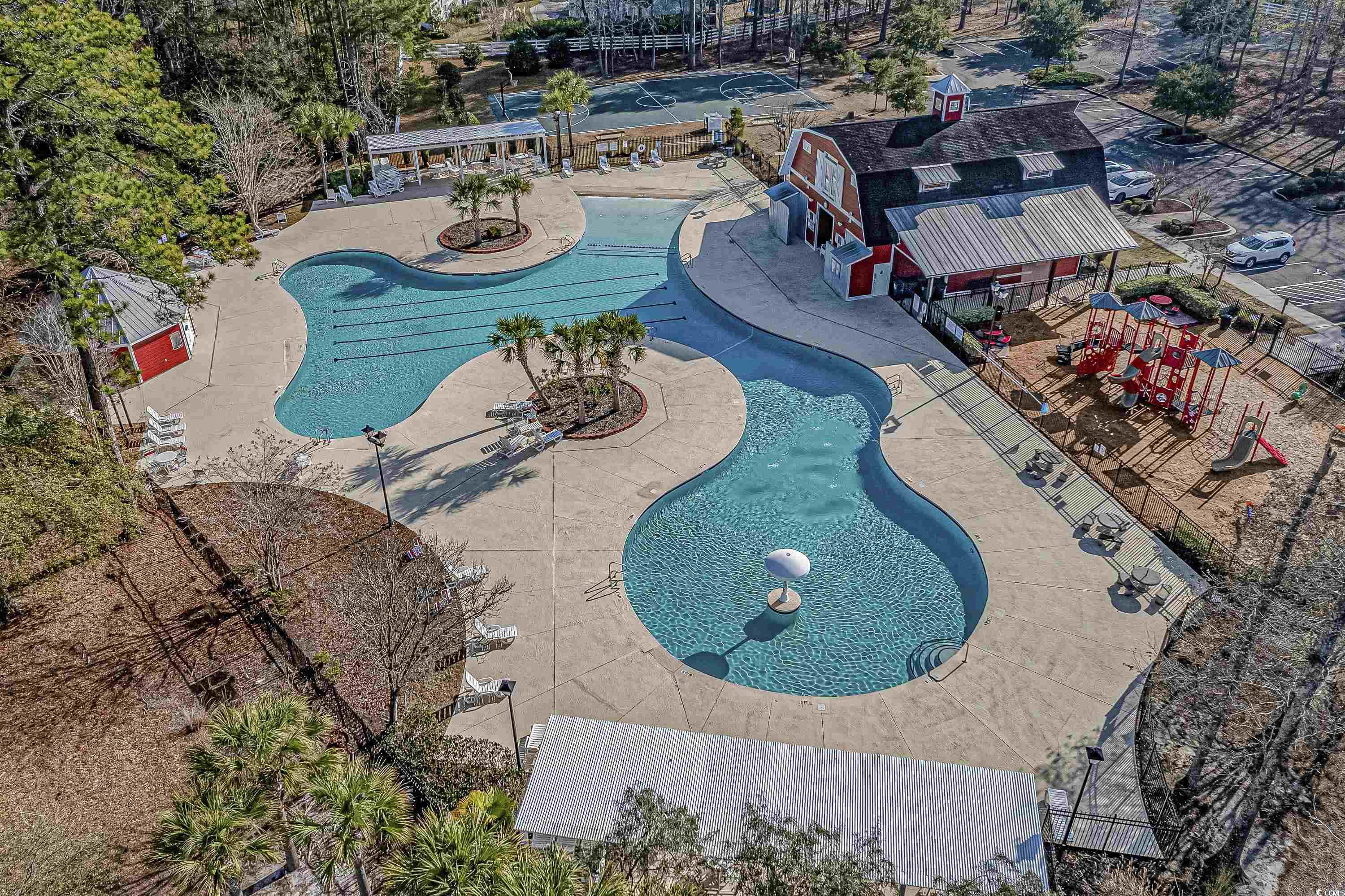 400 Black Smith Lane, Unit A Myrtle Beach, SC 29579 - Photo 34 of 35 Community pool with a patio area