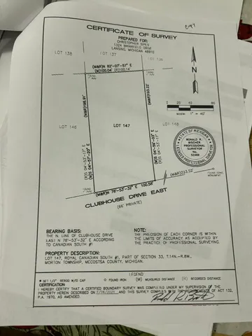 $25,000 | 6754 Club House Drive East, Stanwood, MI 49346