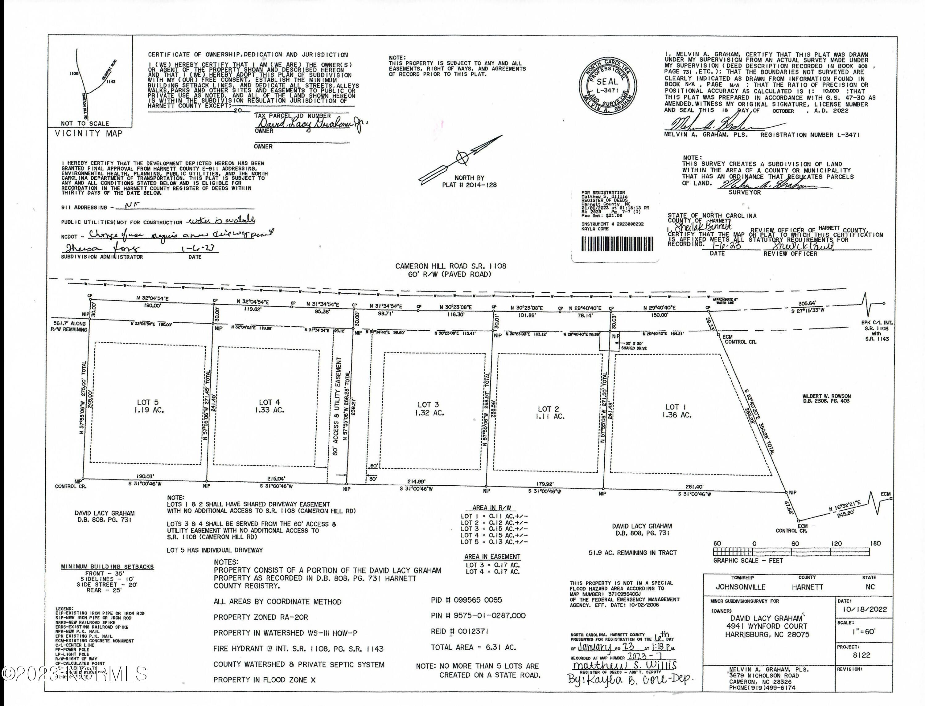 1069 Cameron Hill Road Cameron, NC 28326 - Photo 2 of 3 cameron hill lots 1
