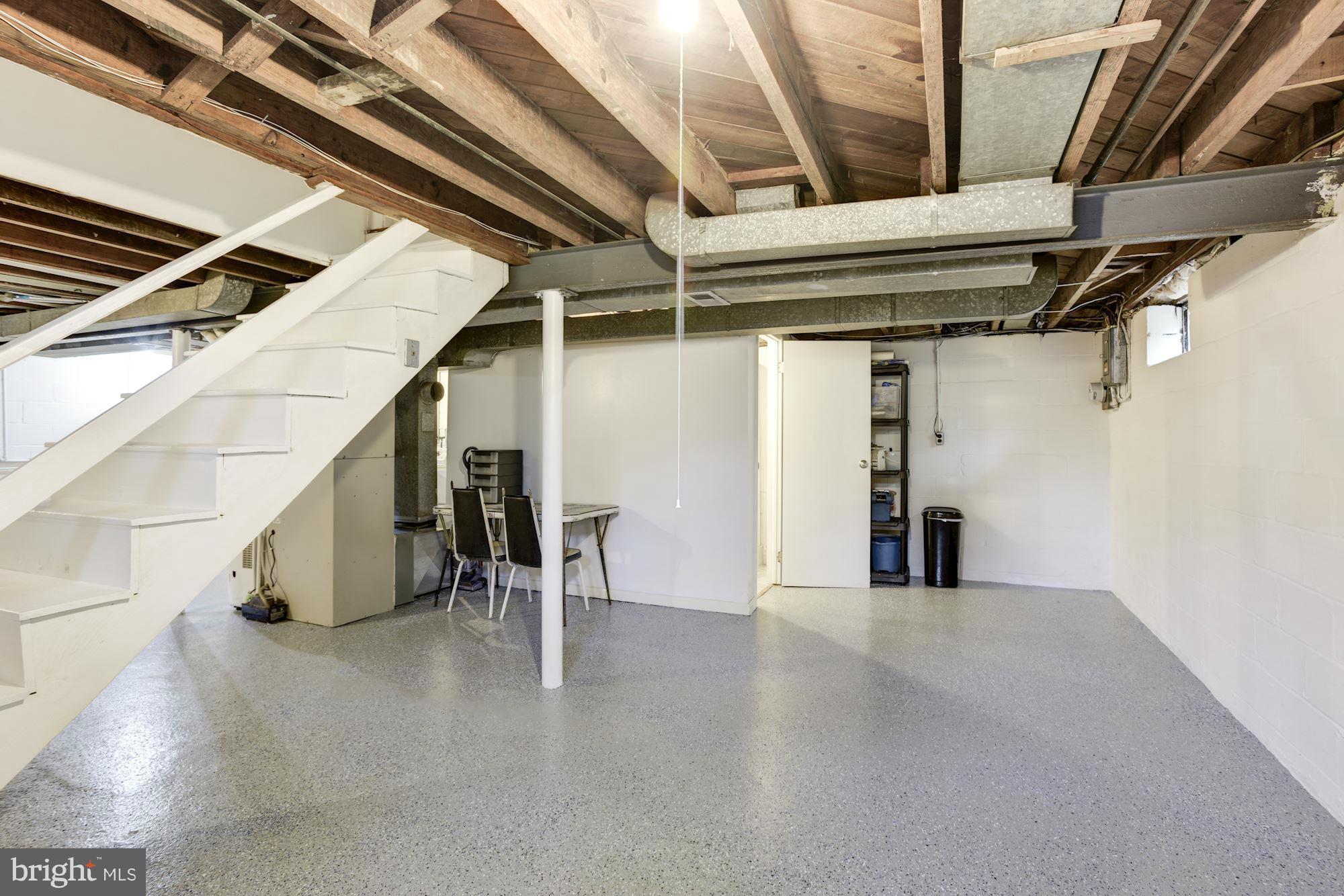 6407 Banbury Road Baltimore, MD 21239 - Photo 21 of 26 Epoxy floor coating, painted walls. Ready to fin.