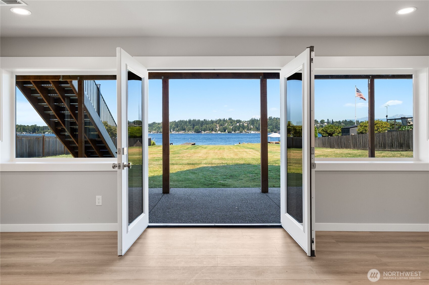 10005 North Davies Road Lake Stevens, WA 98258 - Photo 29 of 40 a view of an entryway with wooden floor and door