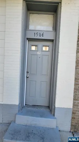 a view of front door