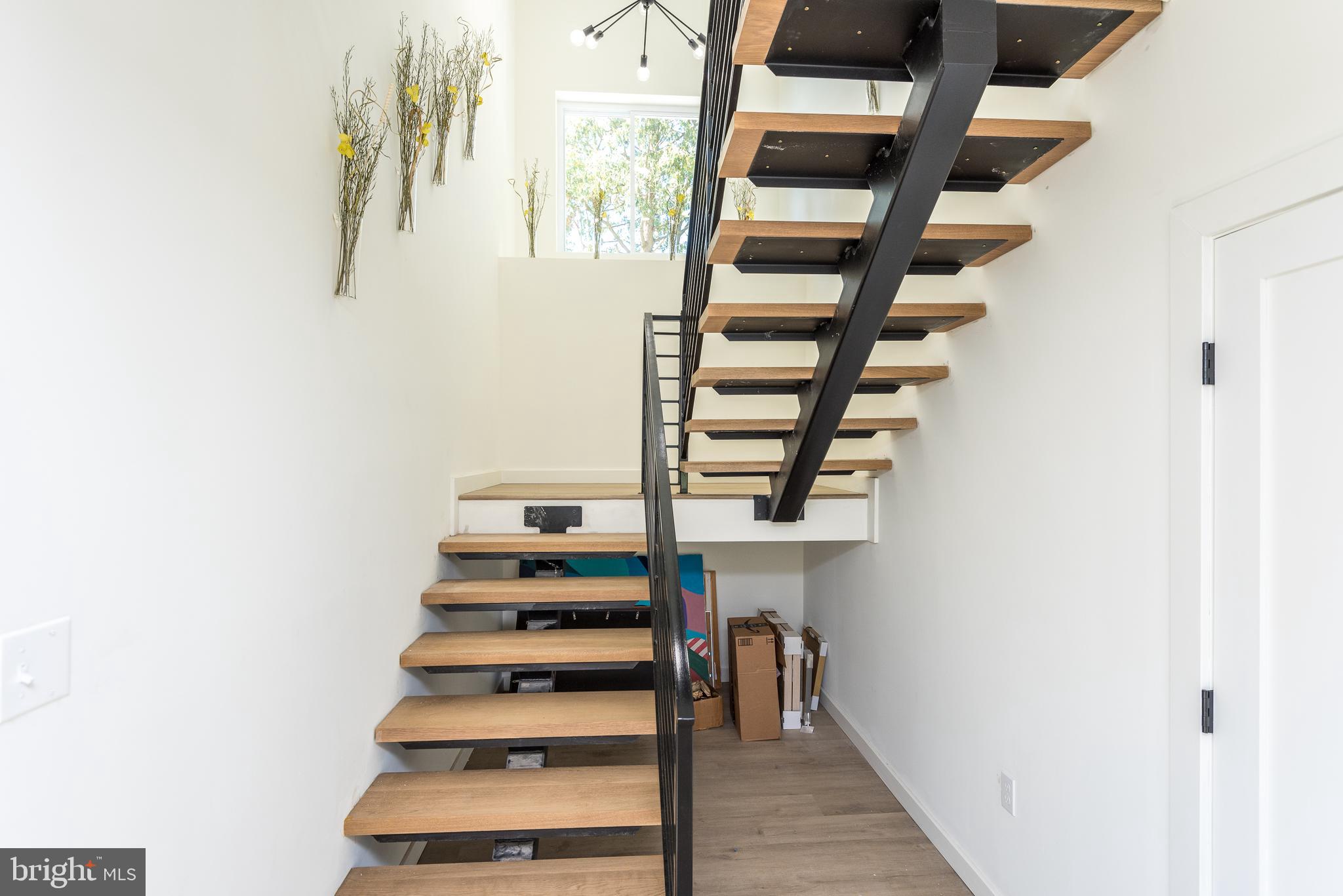 8100 Douglas Road Glenside, PA 19038 - Photo 20 of 30 Exceptional Floating Stairway