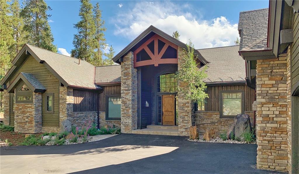 79 Rounds Road Breckenridge, CO 80424 - Photo 6 of 11 a front view of a house with garden