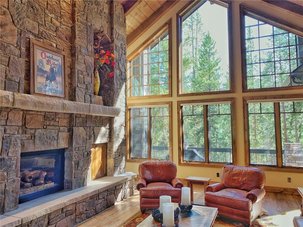 79 Rounds Road Breckenridge, CO 80424 - Photo 10 of 11 a living room with furniture and a fireplace