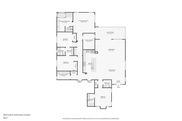 $985,000 | 74516 Tesla Drive, Palm Desert, CA 92211