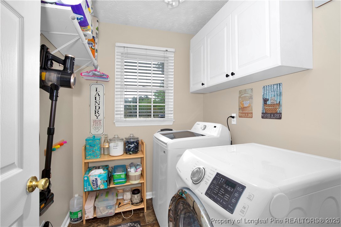 4891 Wade-Stedman Road Wade, NC 28395 - Photo 23 of 46 a utility room with dryer and washer